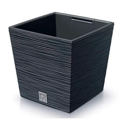 Donica PROSPERPLAST Furu Square Low DFS240-S433 10L Antracytowy