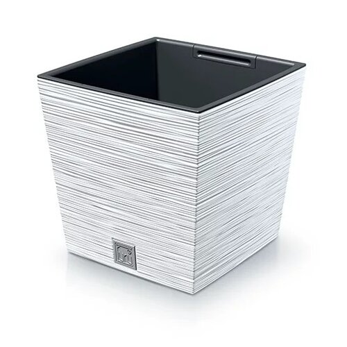Donica PROSPERPLAST Furu Square Low DFS240-S449 10L Biały