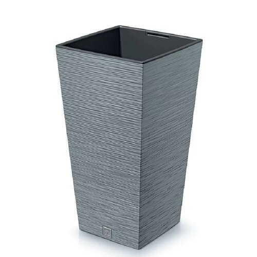 Doniczka PROSPERPLAST Furu Square DFSH300-422U 35L Szary