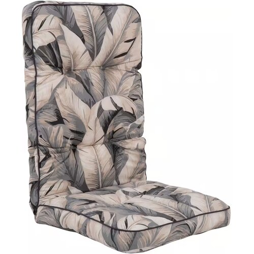 Poduszka na fotel PATIO Royal/Lena G057-06PB 124 x 48 cm Beżowo-szary