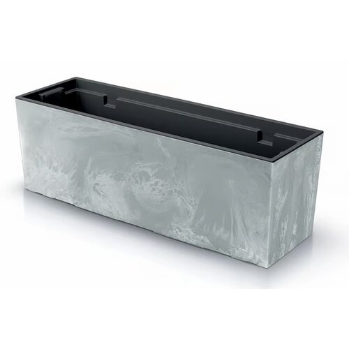 Donica PROSPERPLAST Urbi Case Beton Effect (77 x 23.5 x 24.6 cm) Szary