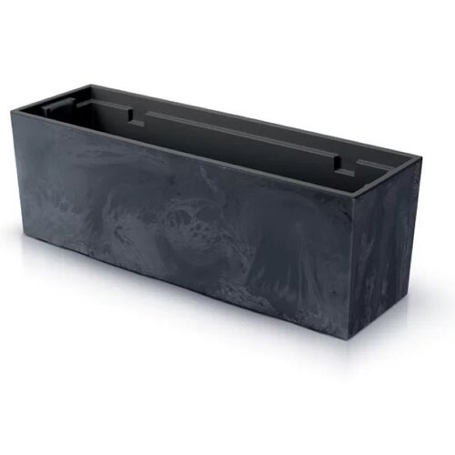 Donica PROSPERPLAST Urbi Case Beton Effect (77 x 23.5 x 24.6 cm) Antracytowy
