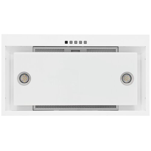 Okap AKPO WK-10 Neva Glass 60 Biały/białe szkło 555m3/h 67dB klasa A