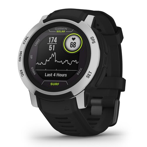 Smartwatch GARMIN Instinct 2 Solar Surf Edition Czarno-biały