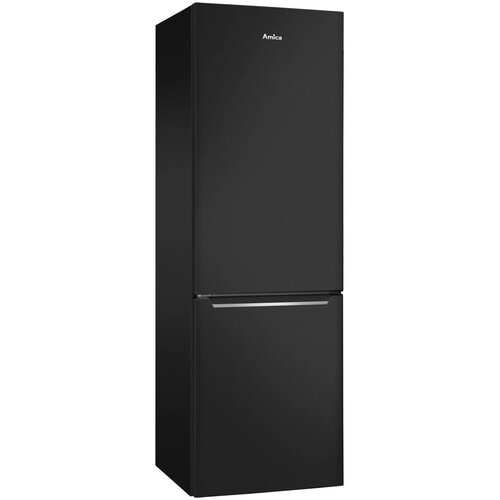 Lodówka AMICA FK299TG.2FXHC No Frost 181cm Czarna