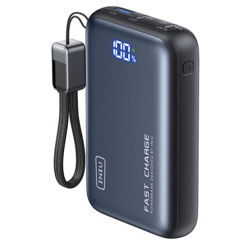 Powerbank INIU Leopard Power 20000 mAh 65W Czarny