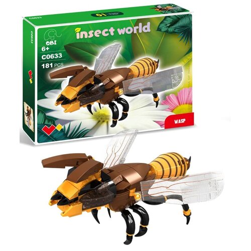 Klocki plastikowe QBI Insect world Osa C0633-1