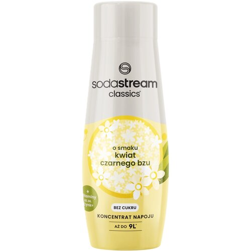 Syrop do saturatorów SODASTREAM Kwiat bzu 440 ml bez cukru
