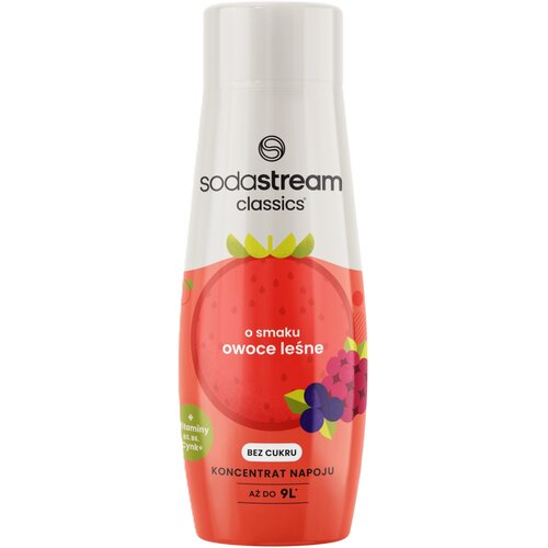 Syrop do saturatorów SODASTREAM Czerwone owoce leśne 440 ml bez cukru