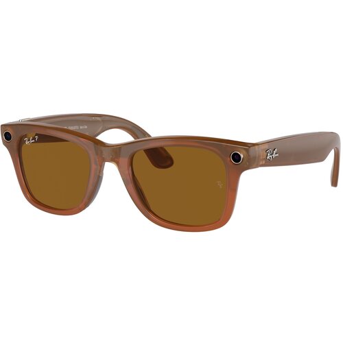 Okulary RAY BAN Meta Wayfarer Karmelowy Połysk