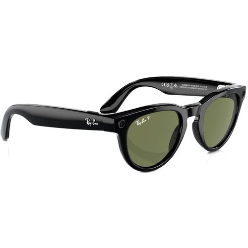 Okulary RAY BAN Meta Headliner Czarny połysk