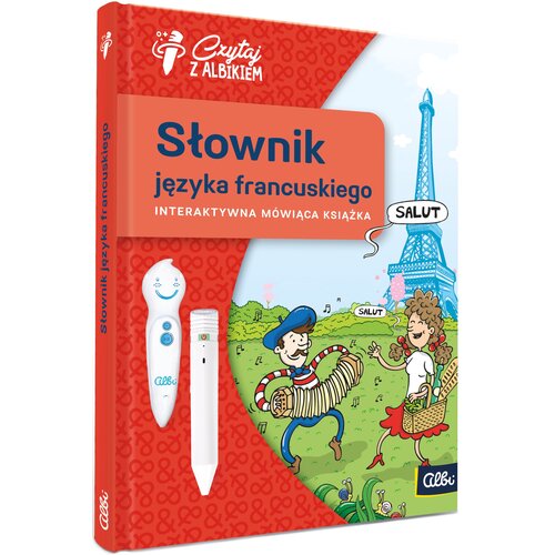 Książka Czytaj z Albikiem Słownik języka francuskiego (twarda okładka)