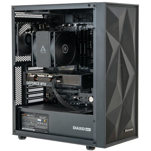 Komputer MAD DOG DIAXID605F-I17WB32WP i5-14400F 32GB RAM 1TB SSD GeForce RTX4070 Super DLSS 3 Wi-Fi Windows 11 Professional