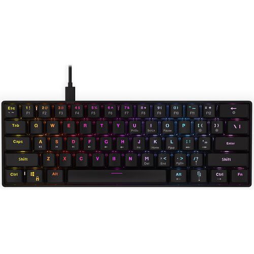 Klawiatura KRUX Qara 60 Czarny