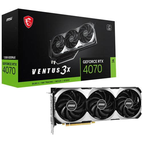 Karta graficzna MSI GeForce RTX 4070 Ventus 3X 12GB OC DLSS 3