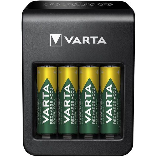 Ładowarka VARTA LCD Plug Charger+ 4 akumulatorki AA 2100 mAh