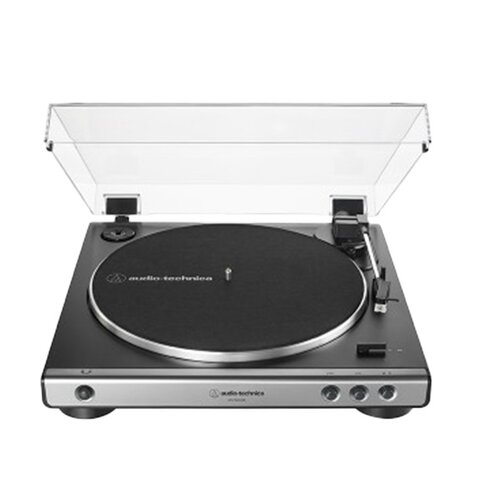 Gramofon AUDIO-TECHNICA AT LP60XUSB Czarny, Automatyczny,Napęd paskowy,USB,Prędkość odtw. 33 1/3, 45 obr./min