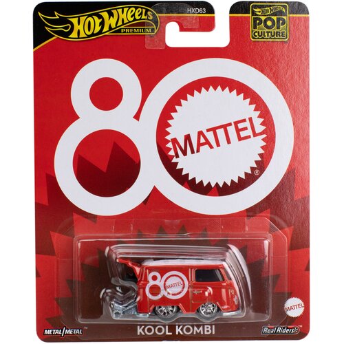 Samochód Hot Wheels Premium Pop Culture 80-lecie Volkswagen Kool Kombi JBL68