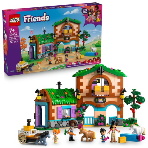 LEGO 42654 Friends Ranczo kucyków i stajnia