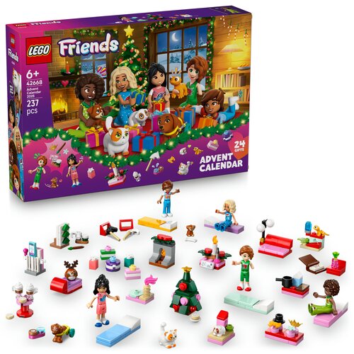 LEGO 42668 Friends Kalendarz adwentowy na 2025 rok