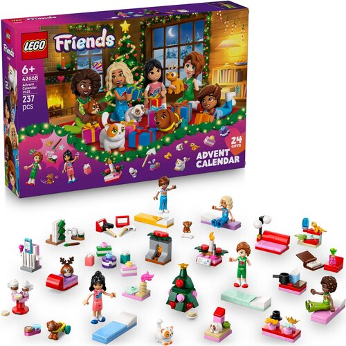 LEGO 42668 Friends Kalendarz adwentowy na 2025 rok