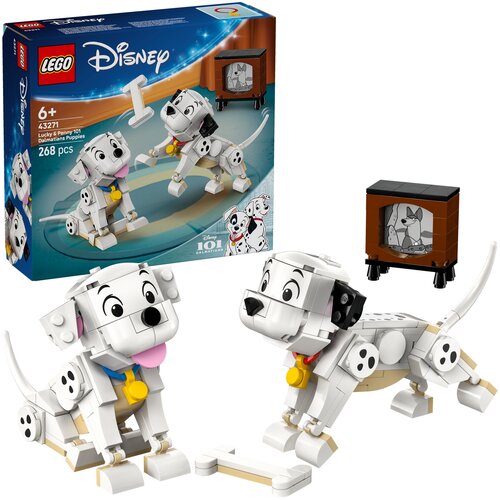 LEGO 43271 Disney 101 dalmatyńczyków - Szczeniaczki Szczęściarz i Penny