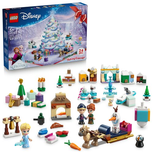 LEGO 43273 Disney Princess Kalendarz adwentowy na 2025 rok