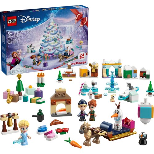LEGO 43273 Disney Princess Kalendarz adwentowy na 2025 rok