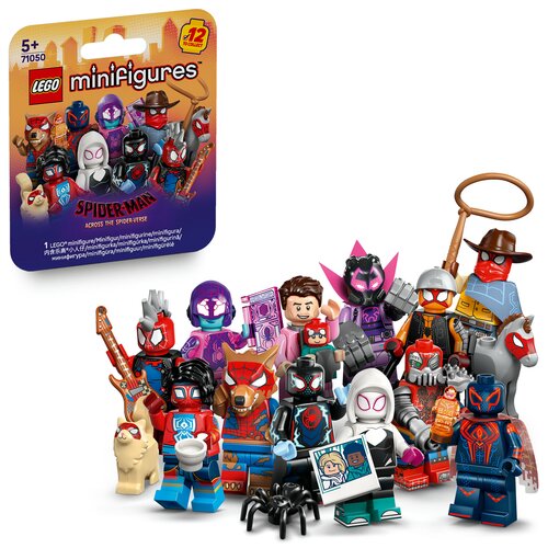 LEGO 71050 Minifigures Spider-Man: Poprzez multiwersum, jedna z 12 postaci (1 figurka)