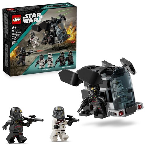 LEGO 75412 Star Wars Szturmowiec Śmierci i nocny szturmowiec — zestaw bitewny