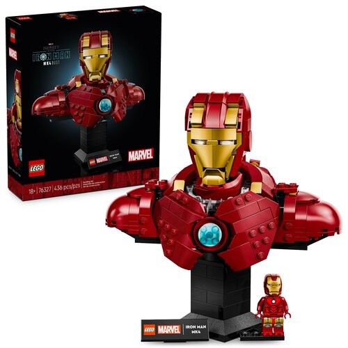 LEGO 76327 Marvel Popiersie Iron Mana