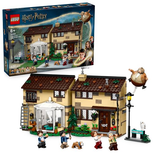 LEGO 76451 Harry Potter Privet Drive: Wizyta ciotki Marge