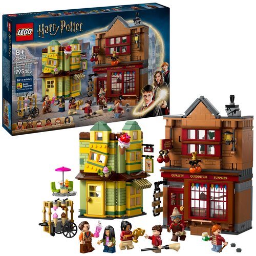 LEGO 76452 Harry Potter Markowy sprzęt do quidditcha i lodziarnia