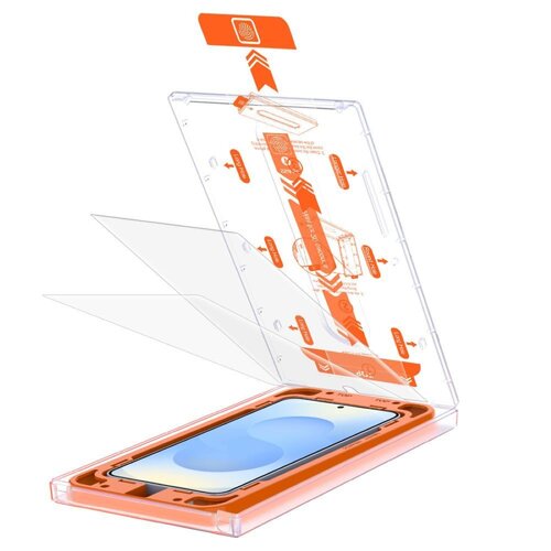 Szkło hartowane TECH-PROTECT Quick Set+ do Samsung Galaxy S24/S25 Przezroczysty (2 szt.)