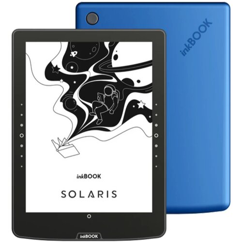 Czytnik e-booków INKBOOK Solaris 6", Podświetlany ekran, Wi-Fi, Niebieski