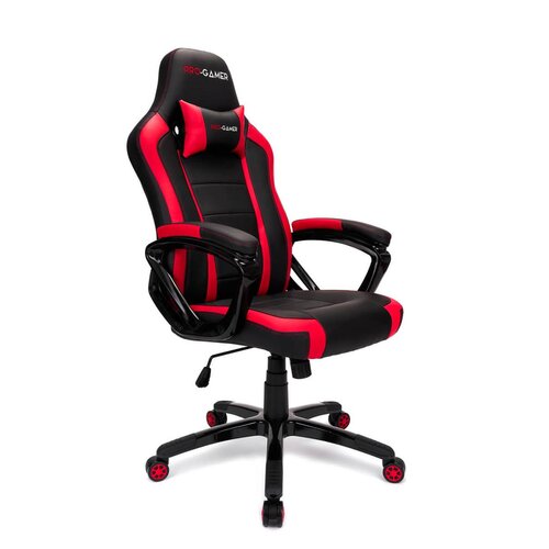 Fotel PRO-GAMER Atilla Czarno-czerwony