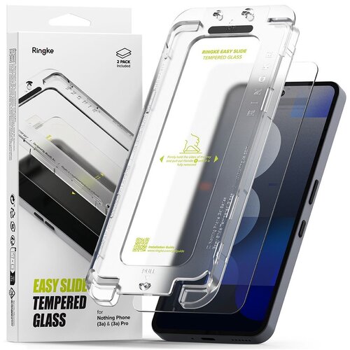 Szkło hartowane RINGKE Easy Slide do Nothing Phone 3A/3A Pro (2 szt.)