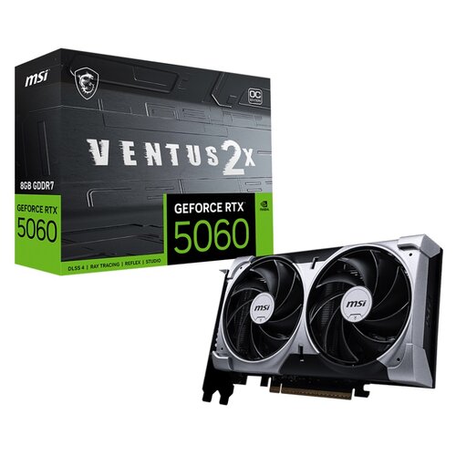 Karta graficzna MSI GeForce RTX 5060 Ventus 2X OC 8GB DLSS 4