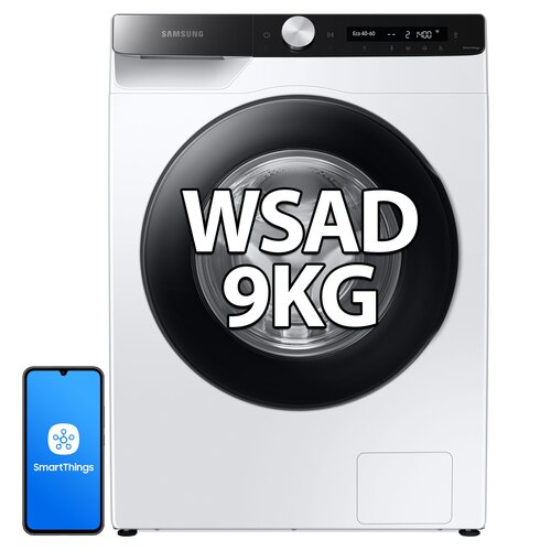 Pralka SAMSUNG WW90T534DAE AI Control  EcoBubble A 9kg 1400 obr Autodozowanie