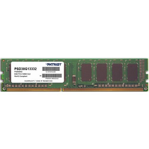 Pamięć RAM PATRIOT 8GB 1333MHz Signature (PSD38G13332)