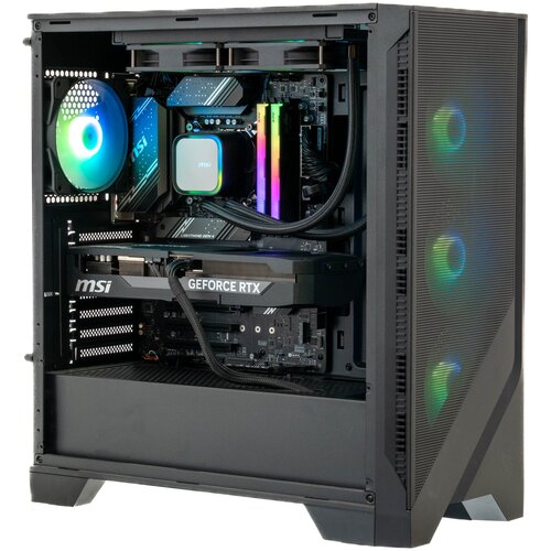 Komputer MAD DOG Powered by MSI F321R-I03DR32 i5-14400F 32GB RAM 1TB SSD GeForce RTX5070Ti DLSS 4 Wi-Fi