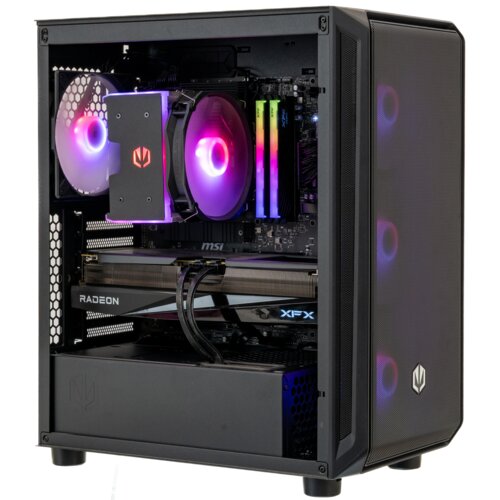 Komputer MAD DOG ENDORFY500ARGB-A22WR32WPV2 R7-7800X3D 32GB RAM 1TB SSD Radeon RX9070 Wi-Fi Windows 11 Professional