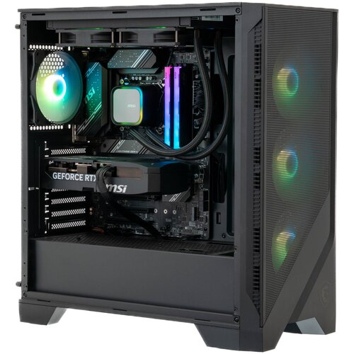 Komputer MAD DOG Powered by MSI F321R-I04WR32WP i5-14400F 32GB RAM 1TB SSD GeForce RTX5070 DLSS 4 Wi-Fi Windows 11 Professional