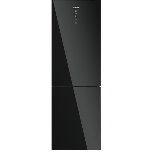 Lodówka AMICA FK3356.4GBDFZAA No frost 185.5cm Czarna