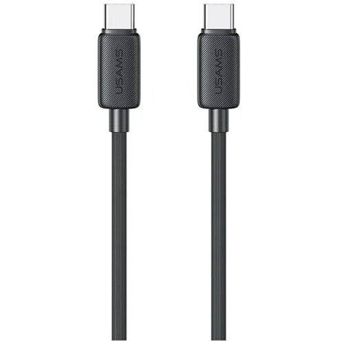 Kabel USB-C - USB-C USAMS KY Series US-SJ691 60W 1 m Czarny
