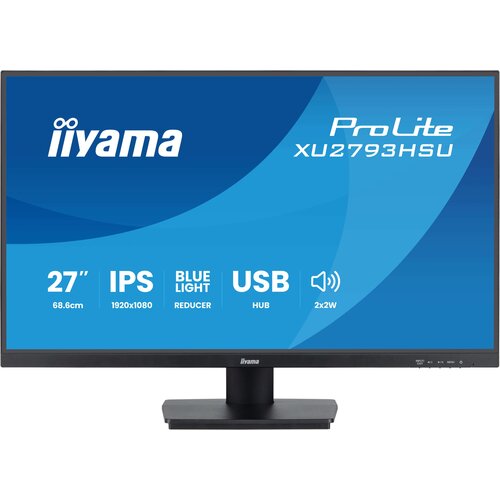 Monitor IIYAMA ProLite XU2793HSU-B7 27" 1920x1080px IPS 100Hz 1 ms [MPRT]
