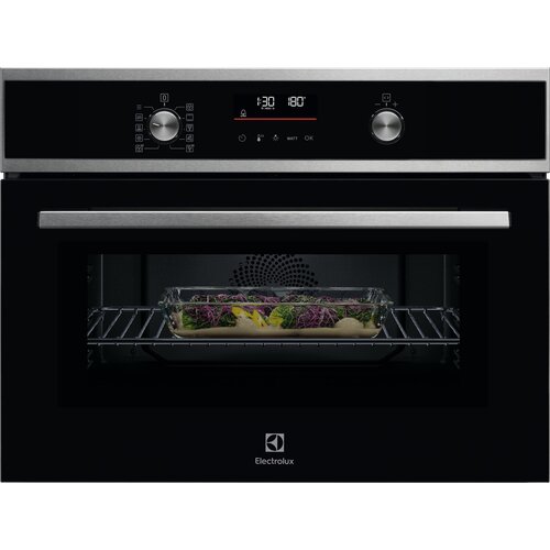 Piekarnik ELECTROLUX CombiQuick 600 EVL6E49X Elektryczny z mikrofalą Stal szlachetna