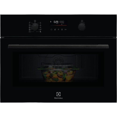Kuchenka mikrofalowa ELECTROLUX LVM6E46Z 1000W średnica 36 cm pojemność 44L Czarny