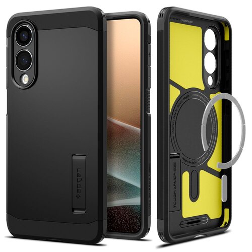Etui SPIGEN Tough Armor MagSafe do Samsung Galaxy S25 Edge Czarny