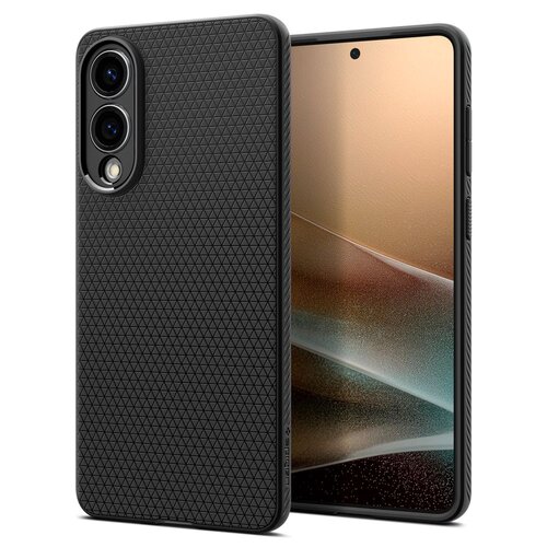 Etui SPIGEN Liquid Air do Samsung Galaxy S25 Edge Czarny Mat